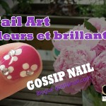 Nail Art – Fleurs et brillants