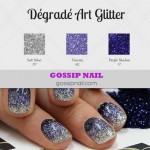 Vidéo dégradé Art Glitter