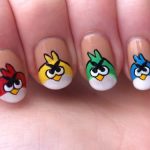 La folie Angry Birds sur vos ongles