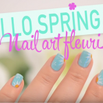 Vive le printemps – Nail art fleuri
