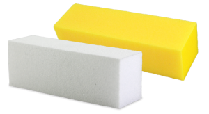 bloc sableur jaune et blanc