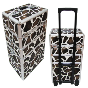 valise beauté girafe