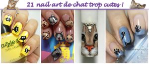 ongles chat cute