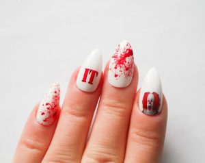 nails Pennywise Grippe-sou Ça IT nails ongles