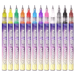 Stylo feutres nail art fins